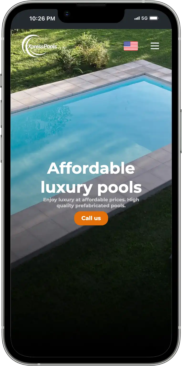 iPhone mostrando una web realizada por Berlin Code.