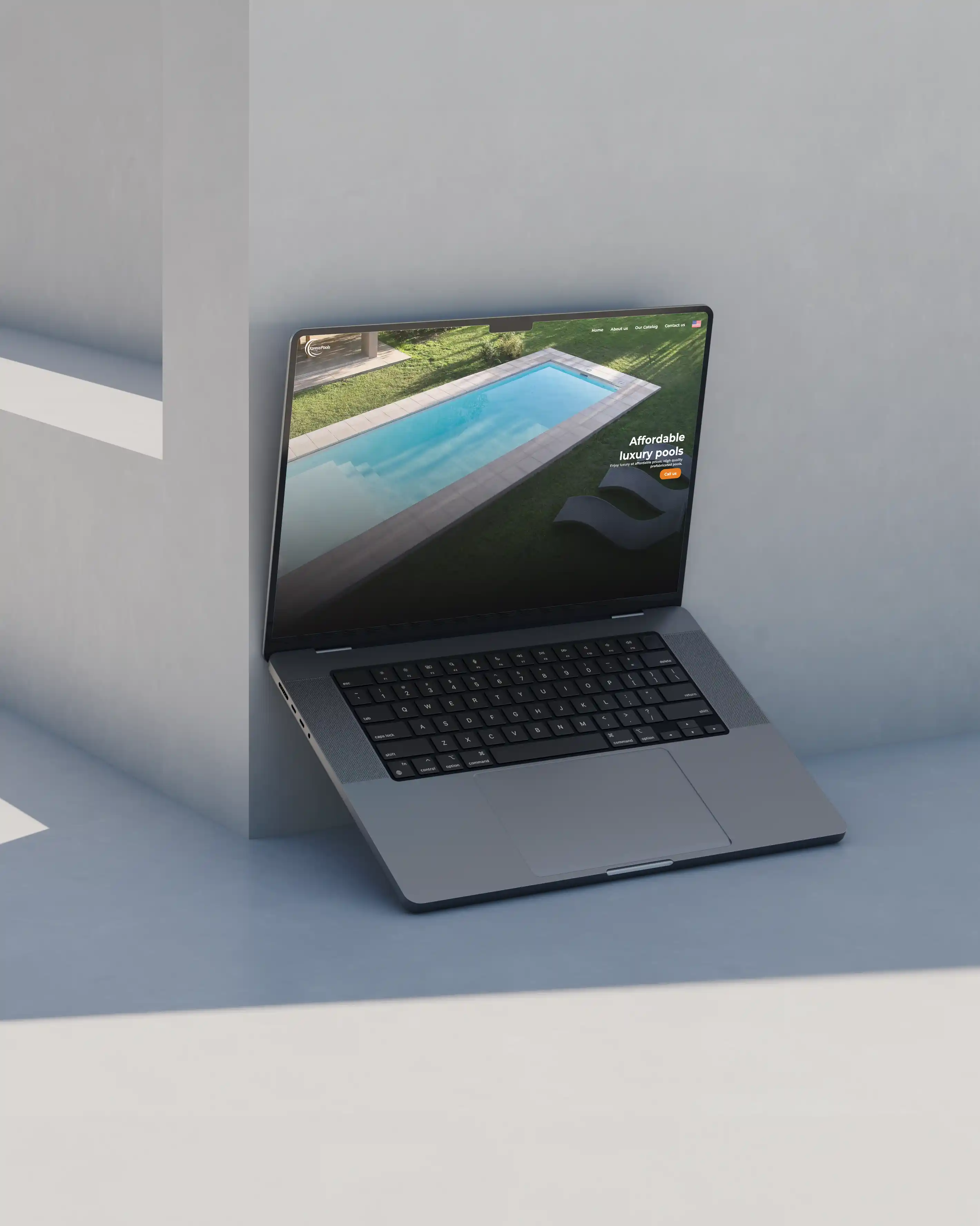 Web realizada por Berlin Code para Xpress Pools Florida®